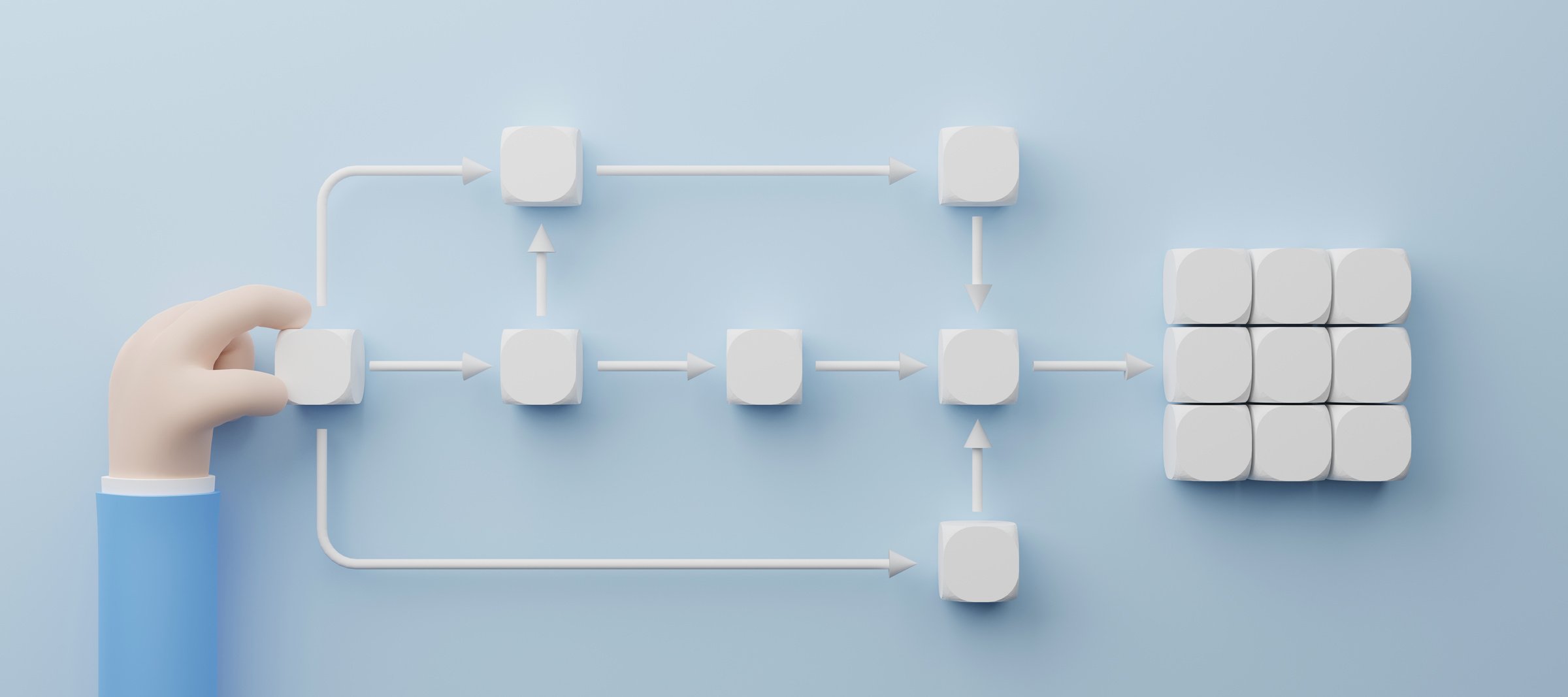 Business Process and Workflow Automation Concept